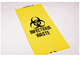 Infectious Waste Bags - BAGIW36 Bag Yellow LDPE 580 x 660 mm x 38 um 36L Printed Infectious Waste
